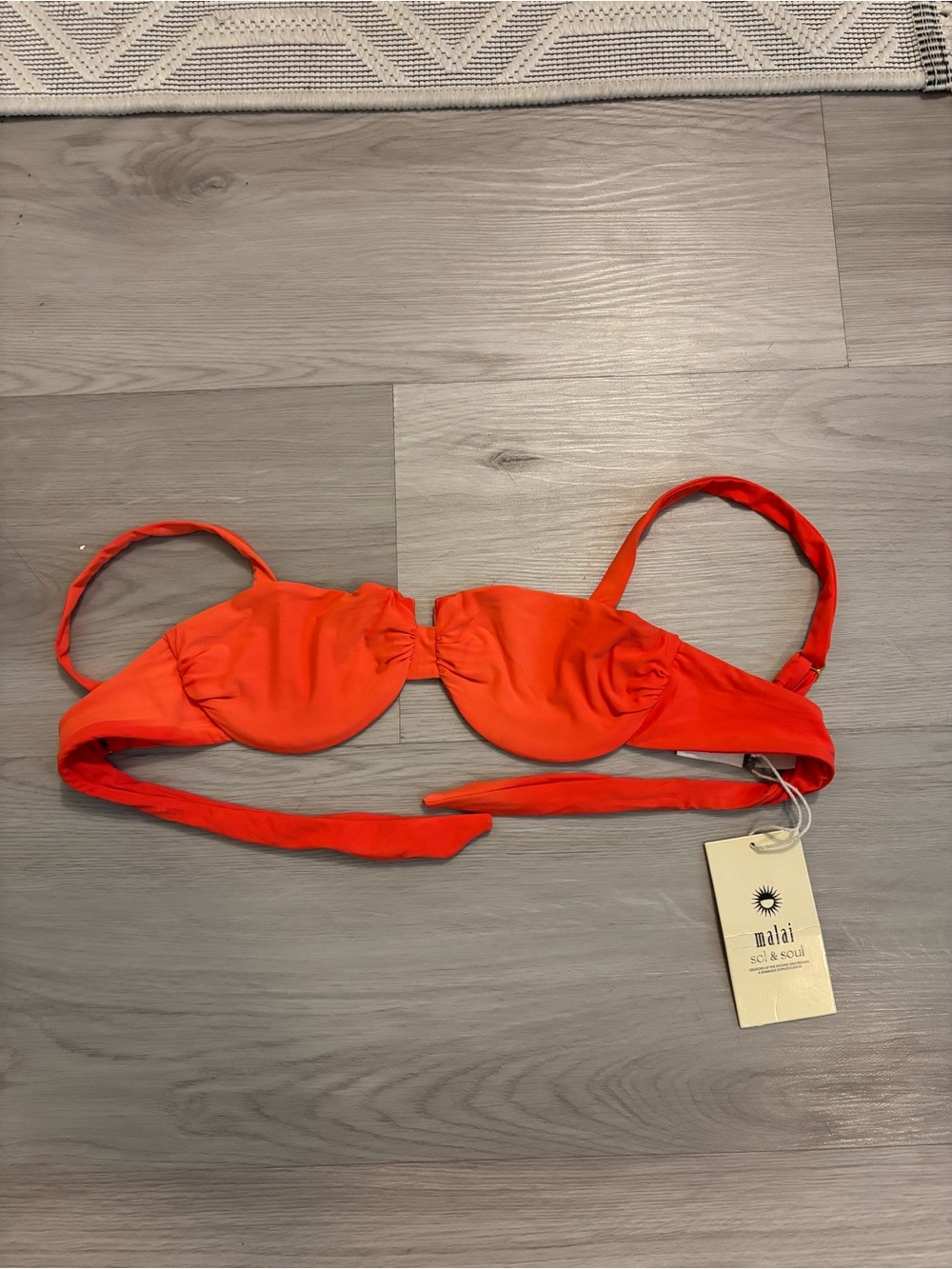 Malai Coral Bikini Top